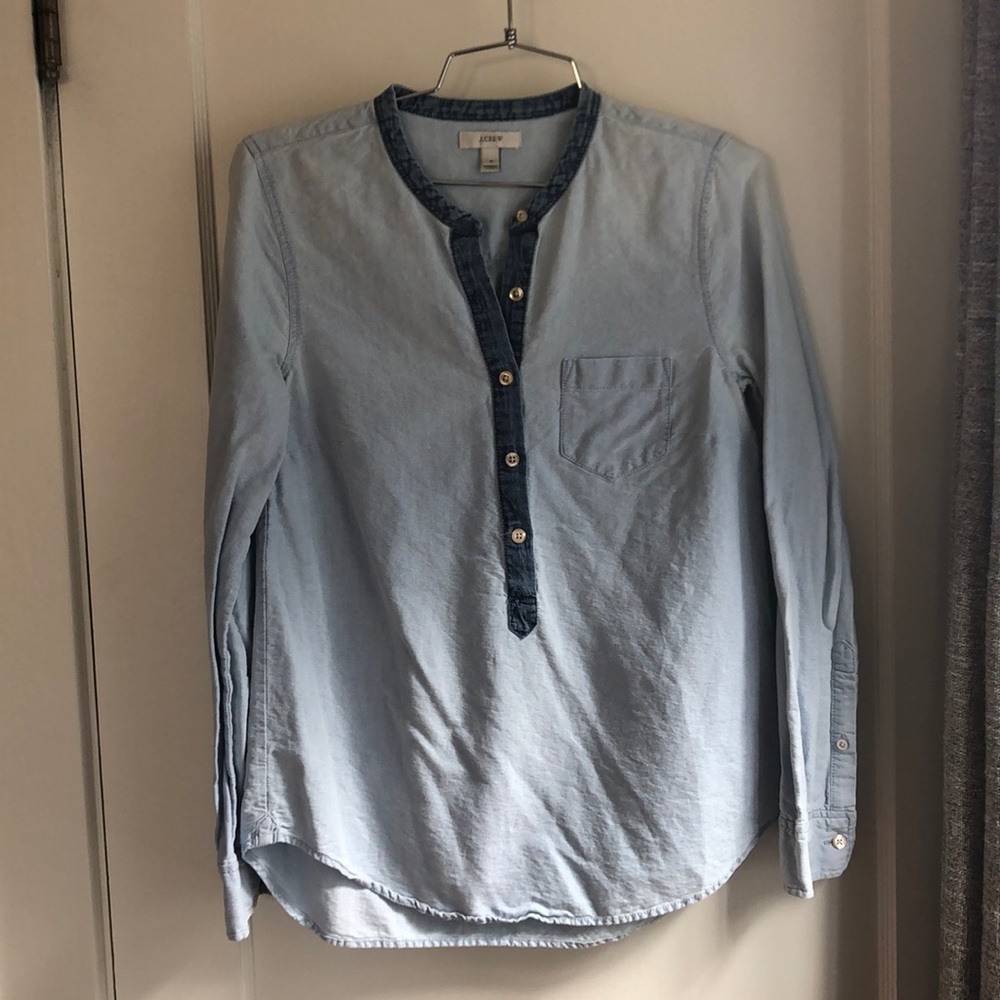 JCrew denim shirt size 4